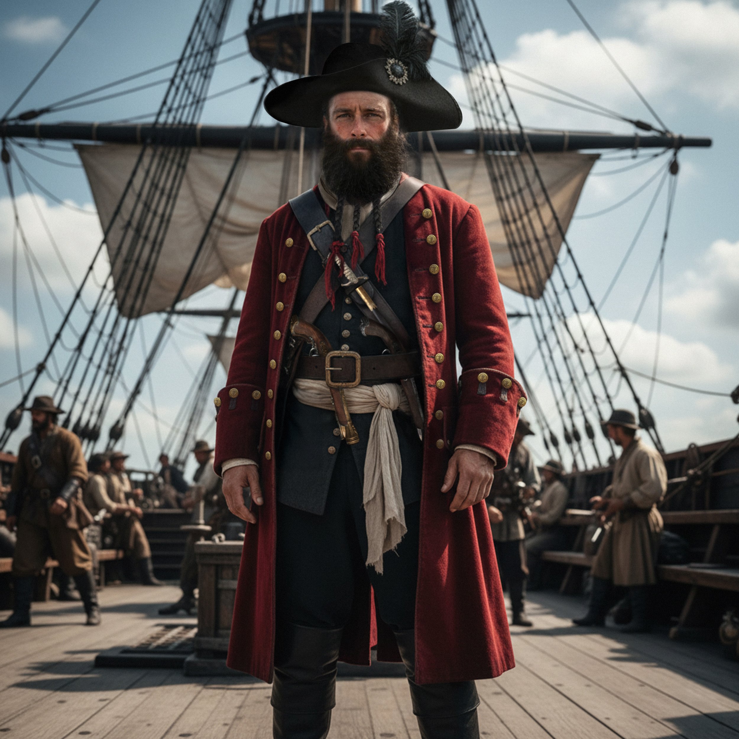 What did Blackbeard the Pirate really look like?